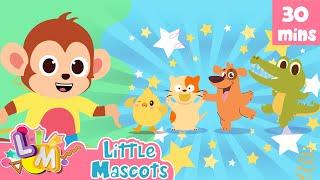 Dancing Like An Animal + Hickory Dickory Dock + More Little Mascots Nursery Rhymes & Kids Songs