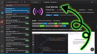 Vs code Live Server Setup