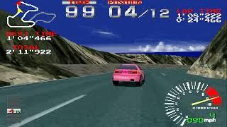 Ridge Racer (1994) Sony Playstation 1 Quick Gameplay