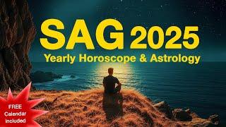 ️ SAGITTARIUS 2025 Yearly Horoscope & Astrology Forecast (+FREE Calendar Included)