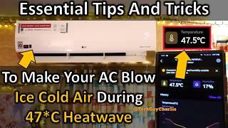 AC Doesn't Cool Well During Extreme Heat? Watch This!  