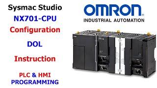 Sysmac Studio | NX701-CPU Configuration With DOL Instruction #EP_1