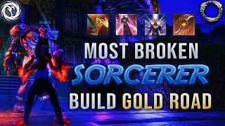 NEW MOST BROKEN Sorcerer Build ‍️ NEW PvP META SET & SCRIBING SKILL  ESO Gold Road U42 DragooX