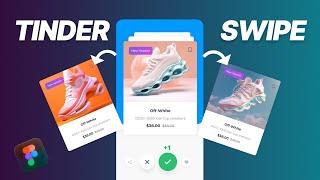 How to Create a Swipe Left and Right Card Animation like Tinder in Figma