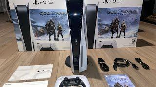 PlayStation 5 God of War Ragnarok Bundle Unboxing