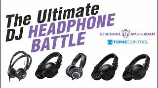 The Ultimate DJ-headphone Battle: 3x Pioneer vs Sennheiser & Audio Technica