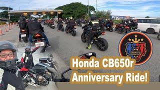 Expressway Jammed full of Honda CB650r! | Team CBeast PH | CALAX