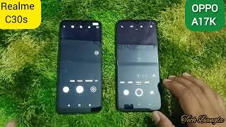 Realme C30s Vs OPPO A17K Speed Test Review || Compare video Camera Test