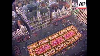 Belgium - Carpet of flowers