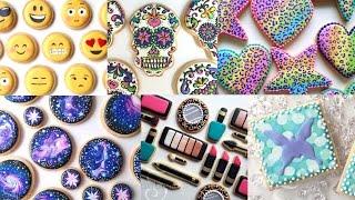 COLORFUL COOKIES! Cookie Decorating Compilation by SweetAmbs