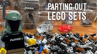 The Work of a Bricklink Seller: Parting Out LEGO Sets