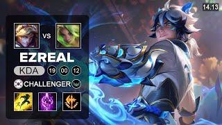 Ezreal vs Zeri ADC - KR Challenger - Patch 14.13 Season 14