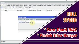 Setting Mikrotik Pakai Indihome/Indibiz No Limit Buat Tempat Les