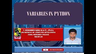 PYTHON VARIABLE DECLARATION AND ASSIGNING VALUES (PART 2)