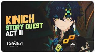 Kinich Story Quest (Full Quest) Kinich's Deal Act 3 (Yupanqui's Turnfire) | Genshin Impact 5.0