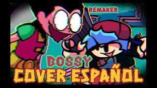 Friday Night Funkin Bossy Cover español Remaker Robin Glitch Glitched legends by WilanX12