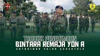 Tradisi Penerimaan Bintara Remaja Batalyon A Satbrimob Polda Gorontalo
