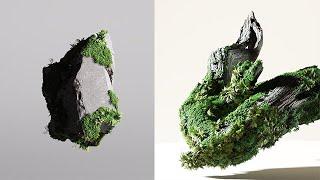 Procedural Nature Growth with Cinema 4D and Octane Scatter