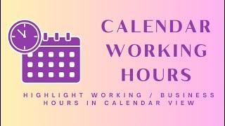 Odoo Calendar Working Hours | Restrict Calendar Events by Working Time | Odoo Support by MAC5