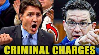  Pierre Calls On Trudeau To Be CRIMINALLY CHARGED Question Period  | November 18, 2024