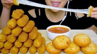 CHEESE ASMR: MOZZARELLA STICKS AND MOZZARELLA CHEESE BITES | EATING SOUNDS NO TALKING | TracyN ASMR