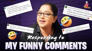 Responding to my funny comments ️| Multi Mommy