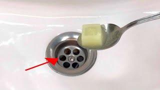 Throw it in the sink and the drain will never clog again!  (Amazing)