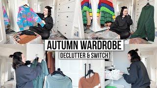 AUTUMN WARDROBE RESET  declutter & switchover