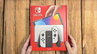 Nintendo Switch OLED Unboxing and Overview   4K