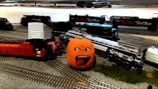 The Stupid Orange In Train Wreck