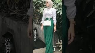 Inspirasi Outfit Kombinasi Warna Hijau Botol