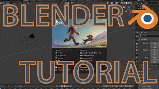 Blender Adding Reference Image Tutorial