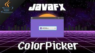 JavaFX ColorPicker ️