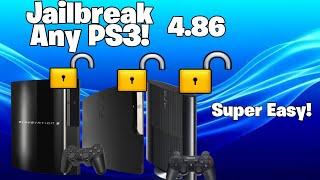 How To JAILBREAK Any PS3 Model In 10 Mins! 4.86 (Ps3 slim,Super Slim,FAT) in 2020