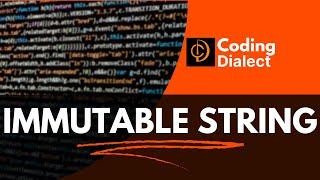 Immutable String |@CodingDialect  |@H.P._Gaming  |@code |#viralvideo