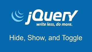 Jquery hide, show and toggle event | Hide, show and toggle event in jquery