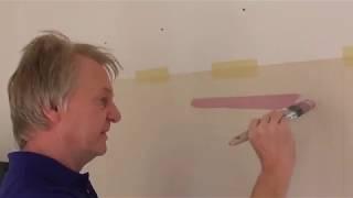 How to Cut in Straight Lines With a Paint Brush