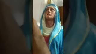 Holy Mary Image was seing Crying sharing Tears in Sri Lanka