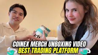 UNBOXING COINEX MERCH 7TH ANNIVERSARY BOX + BITGET BINANCE MERCH