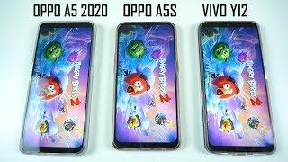 OPPO A5 2020 VS OPPO A5S VS VIVO Y12 | SPEEDTEST , TES KAMERA DAN SKOR ANTUTU !!!