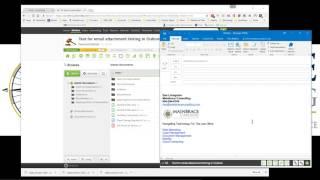 Attaching documents from Actionstep to an Outlook email