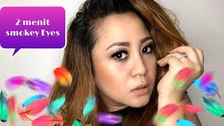 2 menit Smokey Eyes | Eyeshadow tutorial | Classic Smokey Eyes