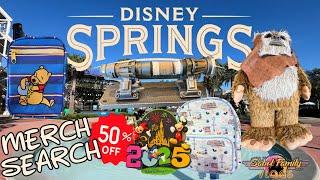 DISNEY SPRINGS NEW MERCH TOUR | December 2024 ~ Walt Disney World Shopping! World of Disney! 50% OFF