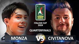 Quarter Finals: Monza vs Civitanova | Volleyball SuperLega Coppa Italia 2024