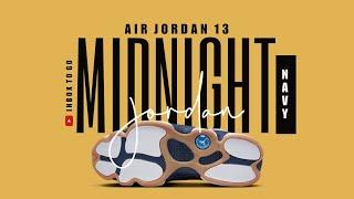 MIDNIGHT NAVY GUM 2024 Air Jordan 13 Retro DETAILED LOOK + RELEASE DATE