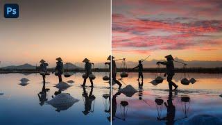 How to Replace Sky in Photoshop 2023 (FAST & EASY)