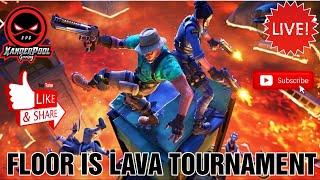 LIVE! FLOOR IS LAVA TOURNAMENT! With Ben Ritt SEASON 7 #FORTNITE #ROADTO5K