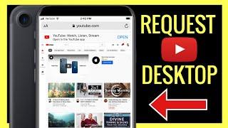 How to GET & REMOVE DESKTOP MODE on YOUTUBE with Mobile Phone!! (2021) | Andrea Jean