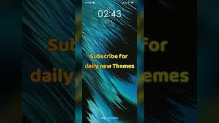 Miui 12 / miui 12.5 themes || miui amoled best miui notification panel theme || #shorts #short