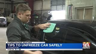 Tips For Preventing Your Car From Freezing Overnight